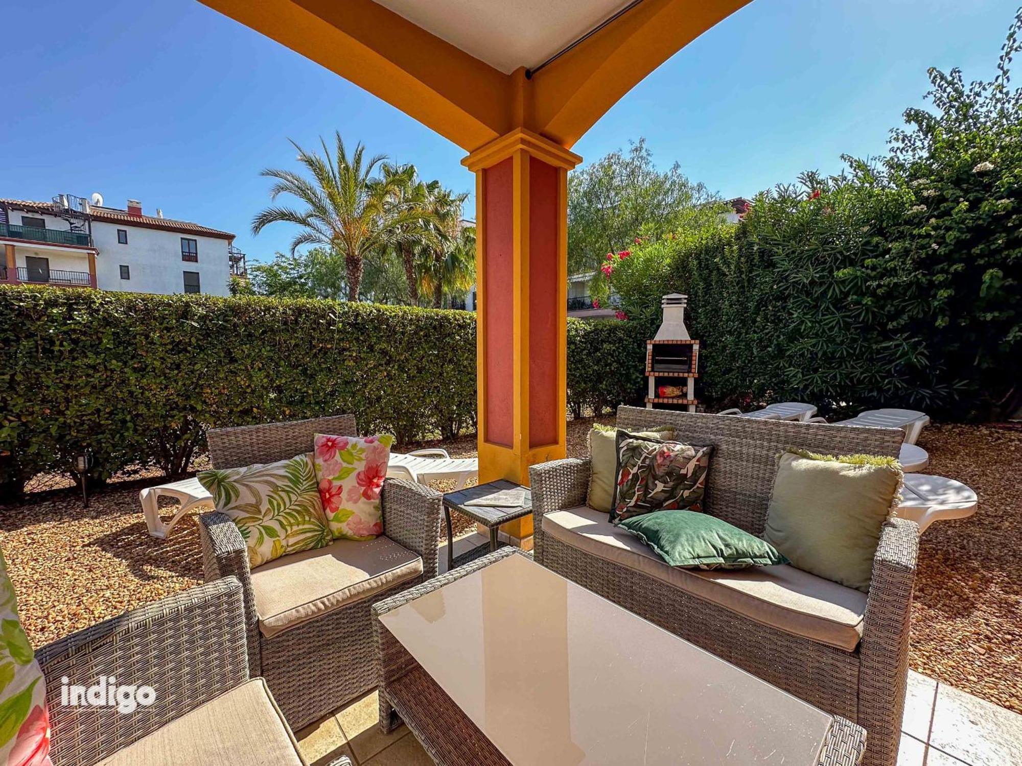Апартаменты Con Jardin Y Acceso A La Piscina. Аямонте Экстерьер фото